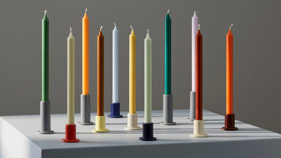 Gradient Candle HAY