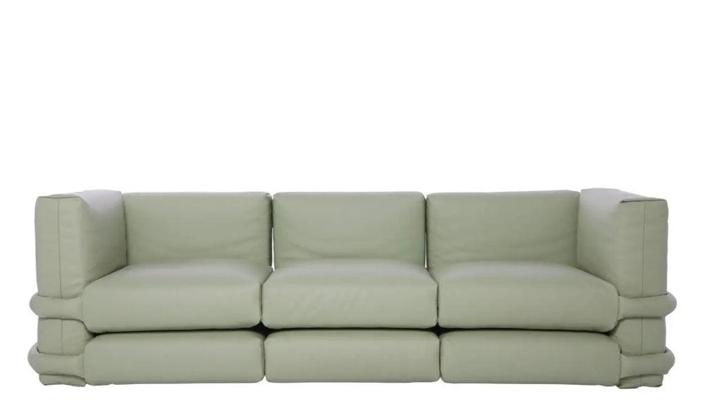 Muller Van Severen - Pillow Sofa in Leather BD Barcelona