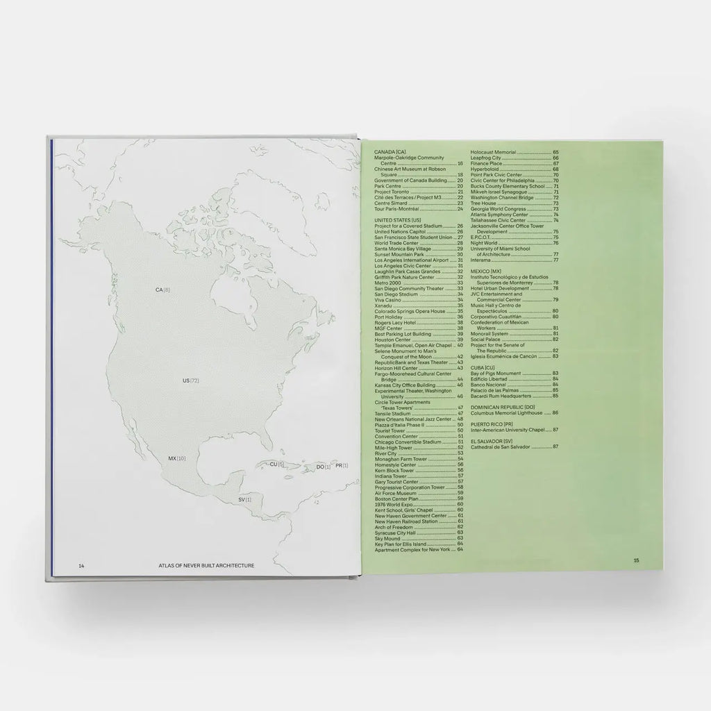 Atlas of Never Built Architecture Phaidon