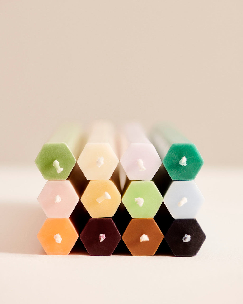 Hexagon Candle HAY