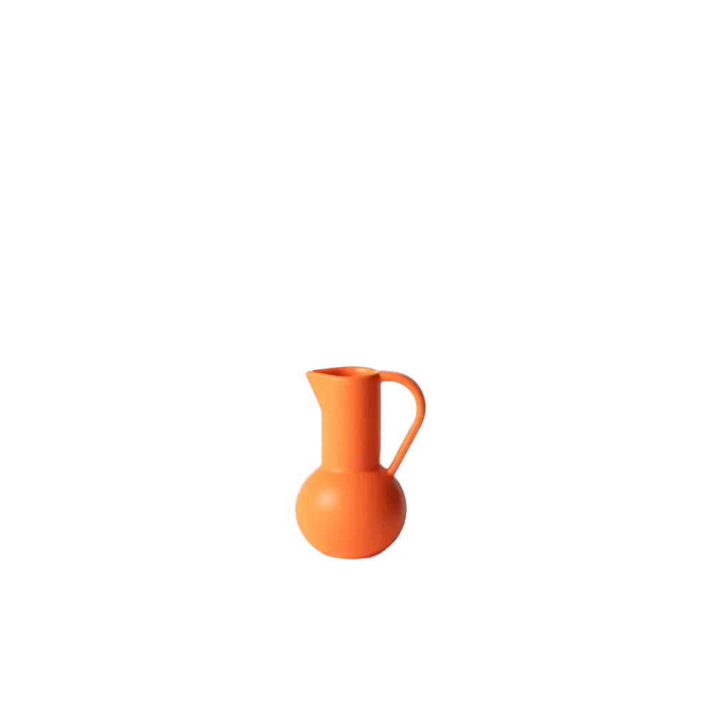 Nicholai Wiig-Hansen - Strøm miniature - jug - vibrant orange raawii