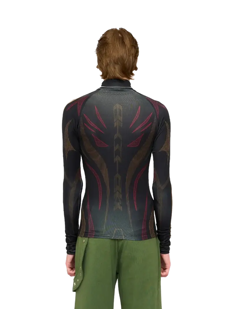 The Dreamers Club Top - Black/Red Fine Chaos