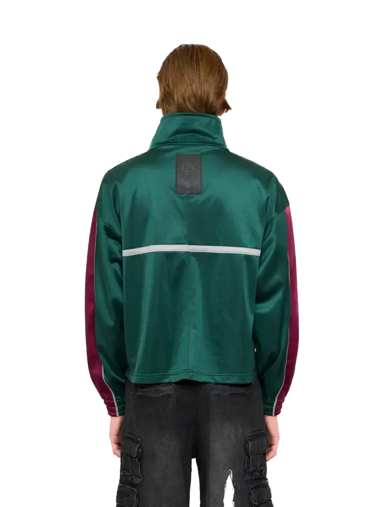 Dreamers Lounge Tracksuit Top - Green Fine Chaos