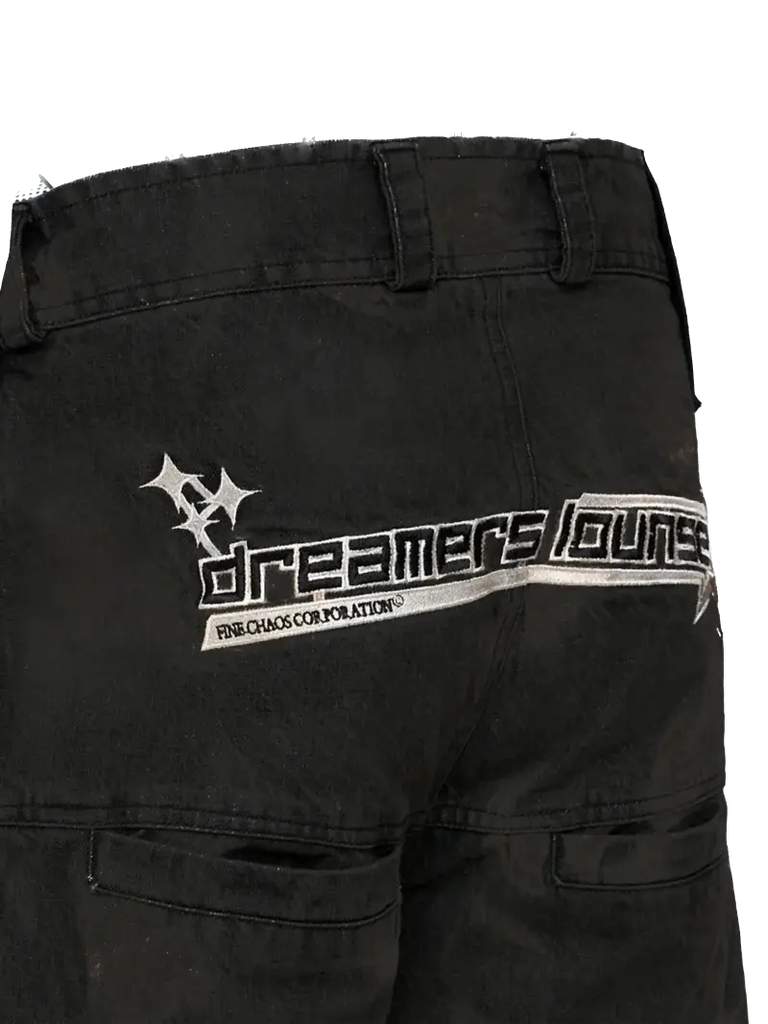 Dreamers Lounge Jeans - Black Fine Chaos
