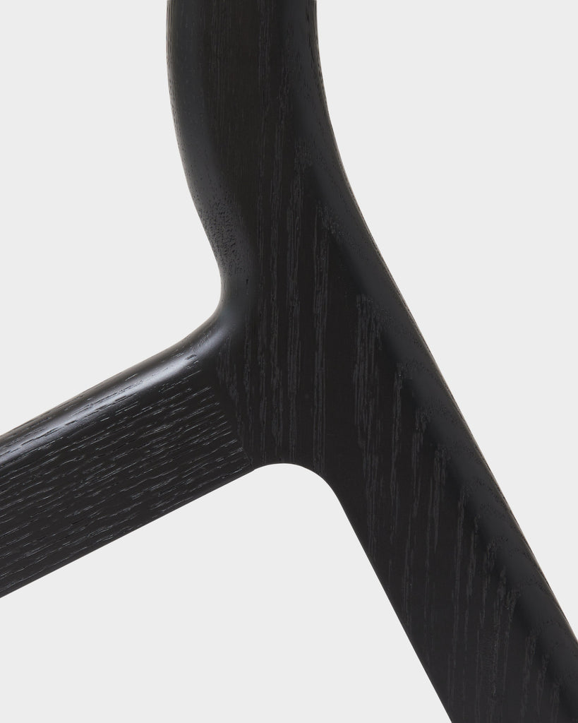 Hopper - Black Oak Pedestal