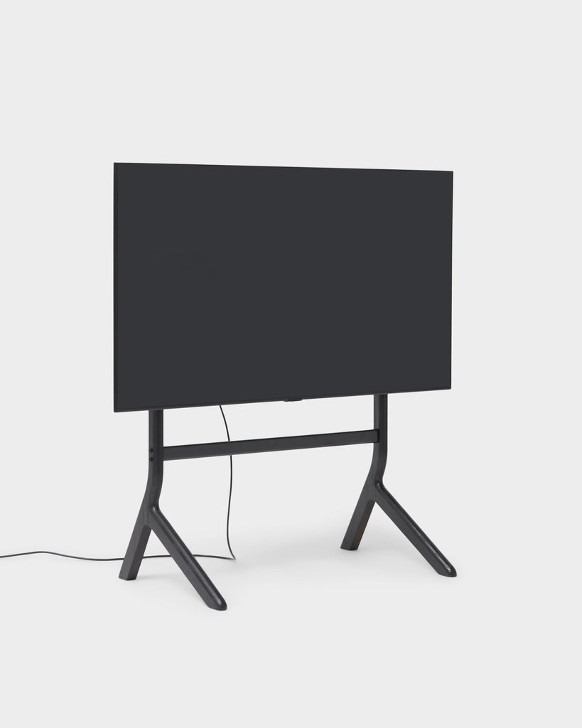 Hopper - Black Oak Pedestal