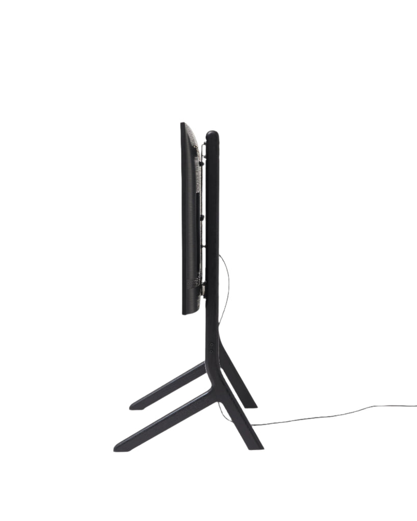 Hopper - Black Oak Pedestal