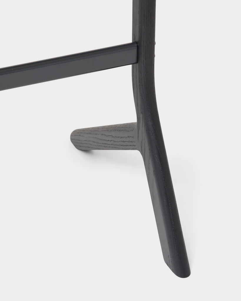 Hopper - Black Oak Pedestal