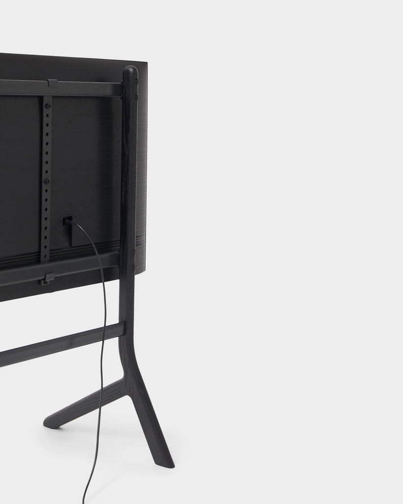 Hopper - Black Oak Pedestal