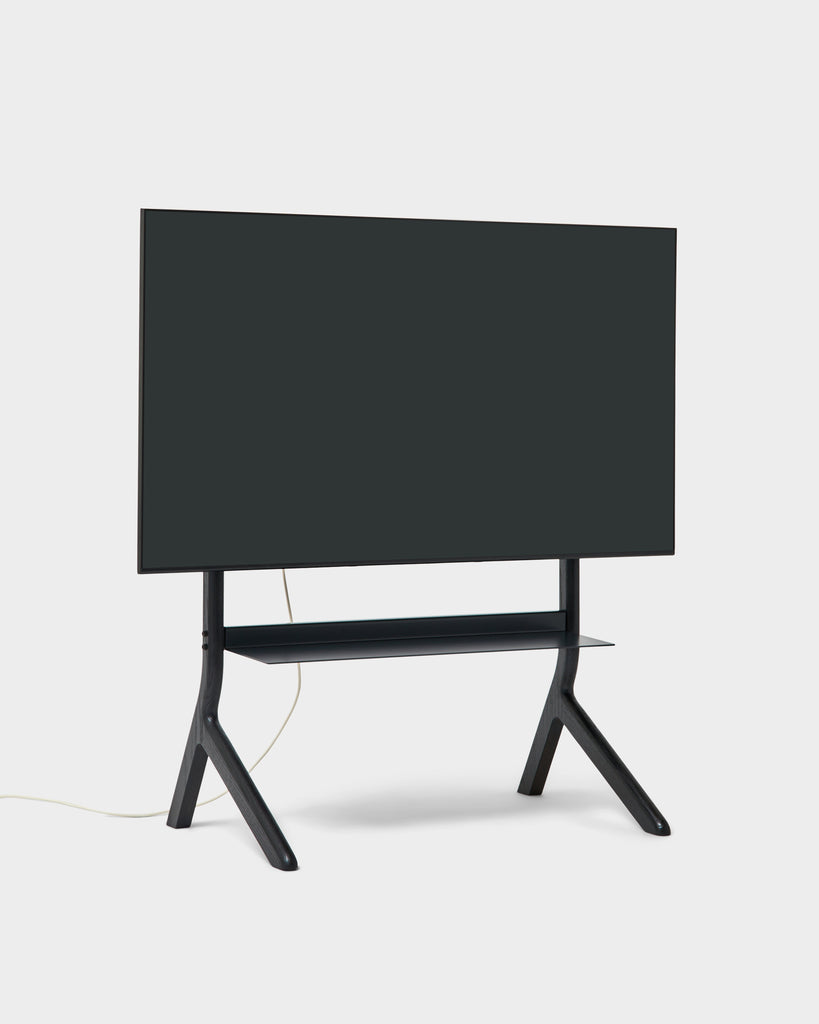 Hopper - Black Oak Pedestal