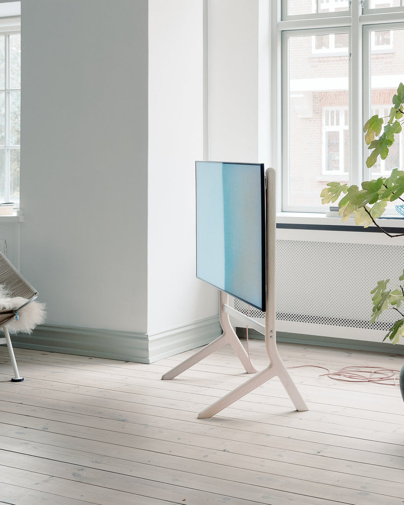 Hopper - Light Oak Pedestal