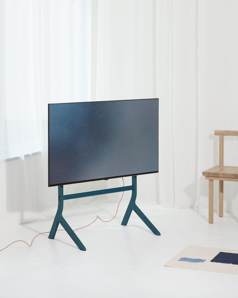 Hopper - Ocean Blue Pedestal