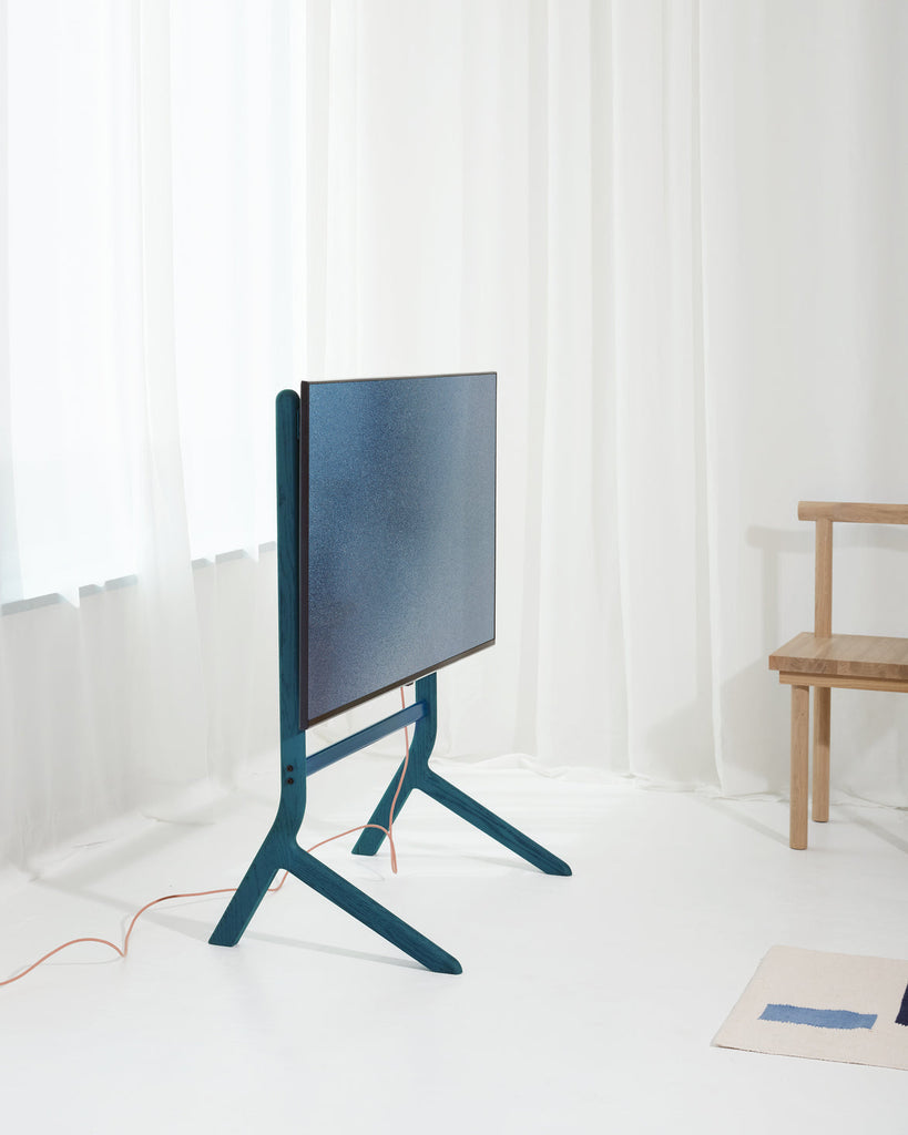 Hopper - Ocean Blue Pedestal