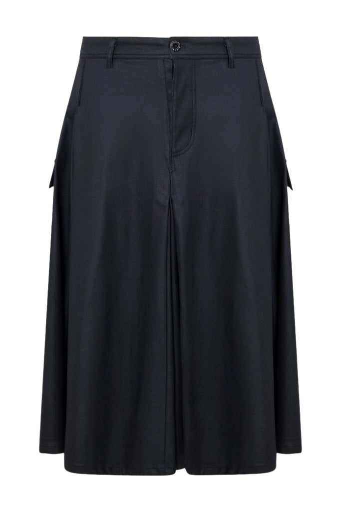 Denim Pleated Skirt JNORIG