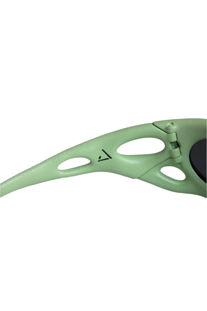 NOBUO 3D PRINTED SUNGLASSES PEELED LIME JNORIG