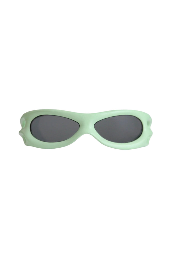 NOBUO 3D PRINTED SUNGLASSES PEELED LIME JNORIG