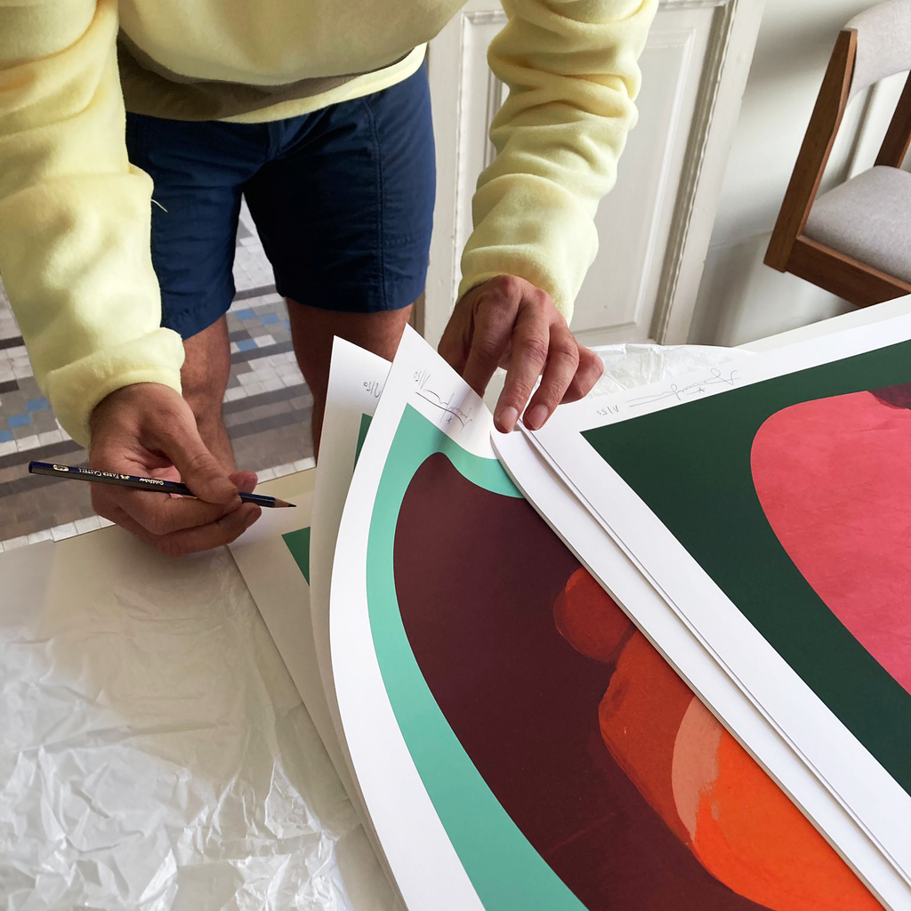 Red Vase For The Blue Daze – Edition Jaime Hayon