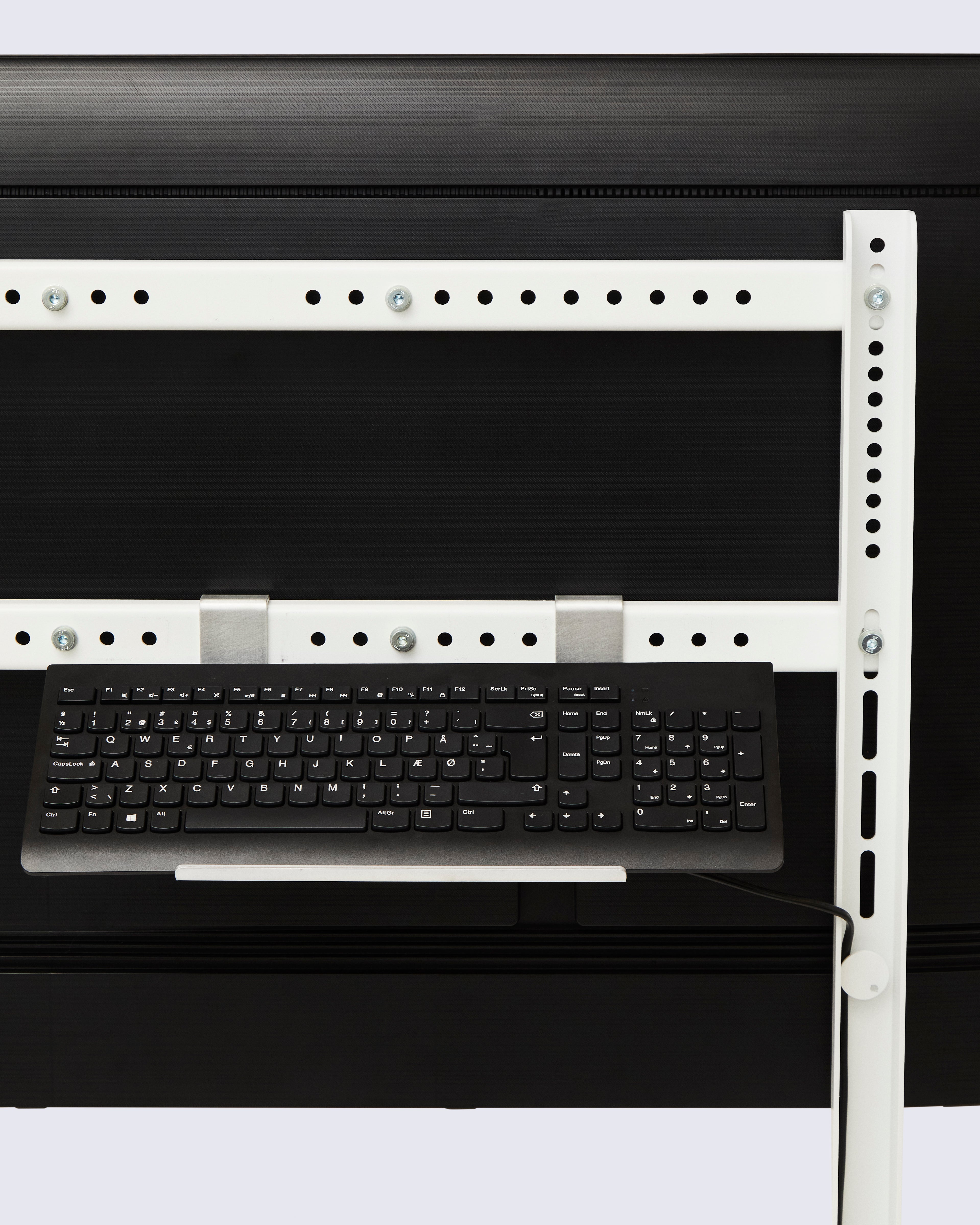 Keyboard Mount - Charcoal Pedestal