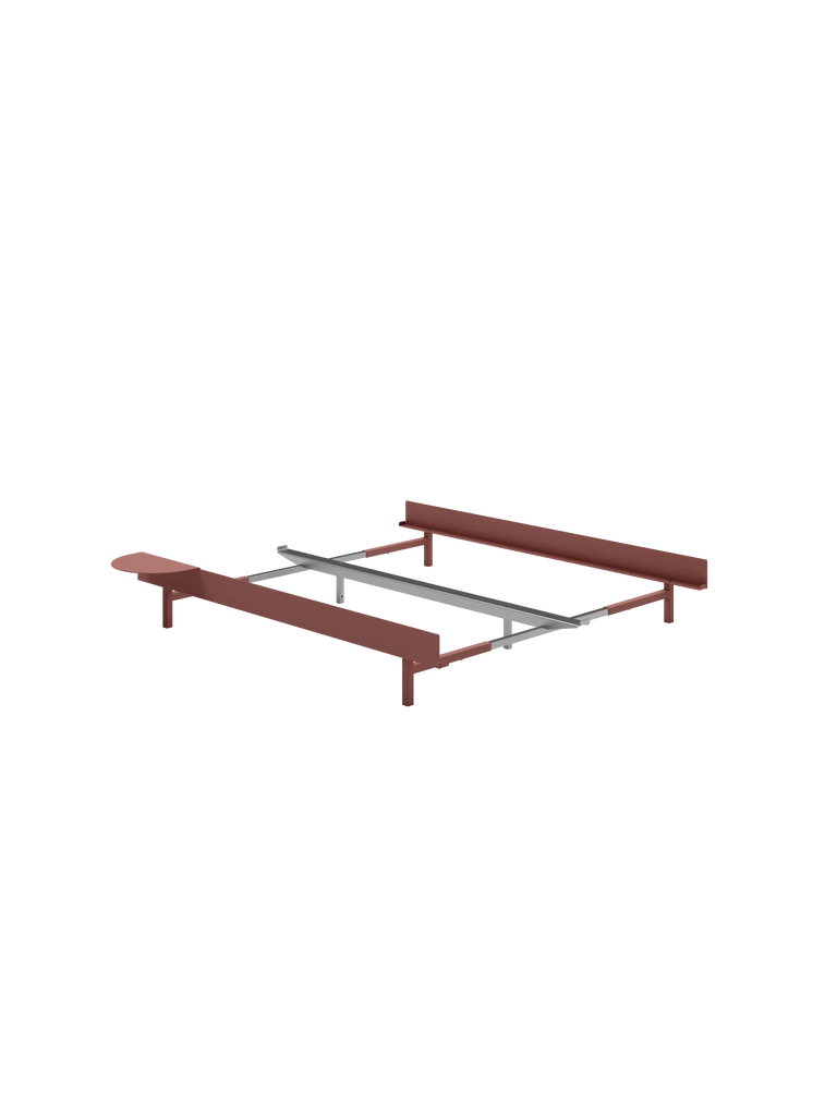 Bed - Dusty Rose Low MOEBE