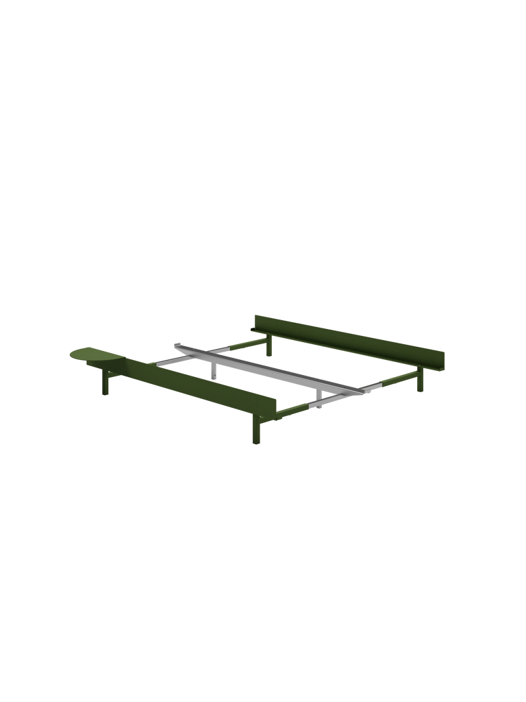 Bed - Pine Green Low MOEBE