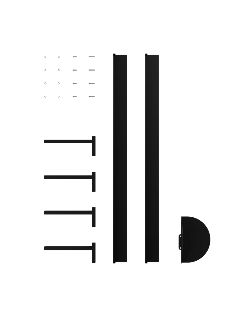 Bed 90 - Black Low MOEBE