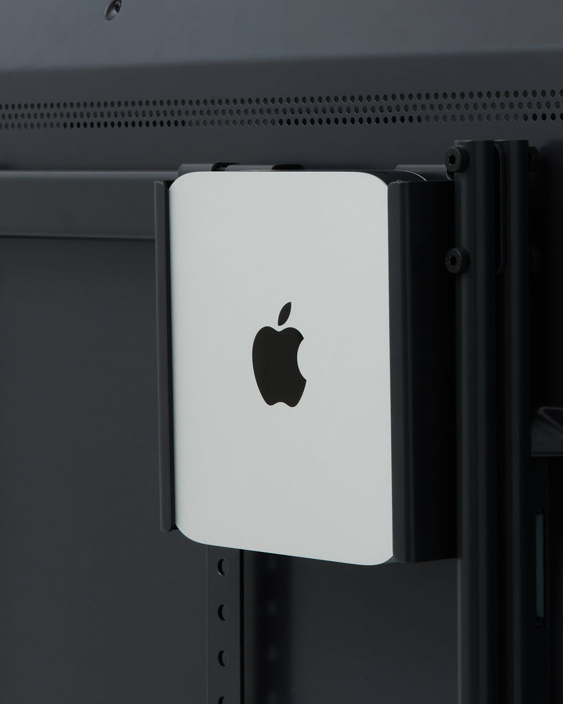 Mac Mini Mount - Charcoal Pedestal