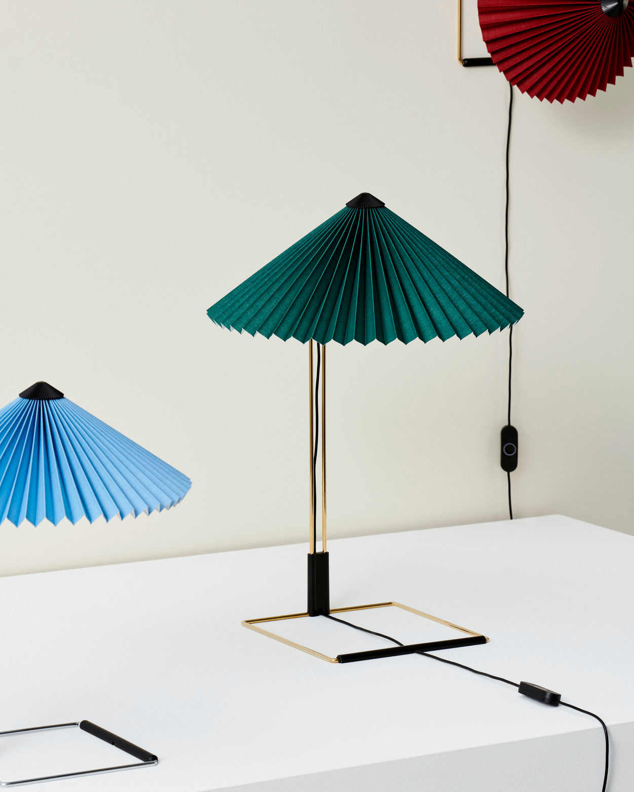 Matin Table Lamp Brass. 380 HAY