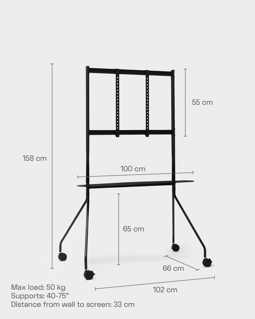 Moon PRO - Charcoal Pedestal