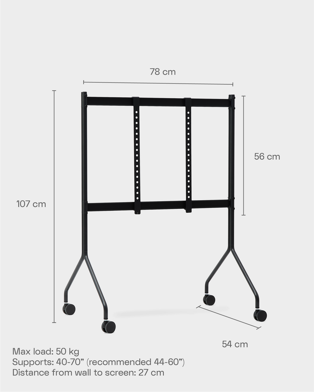 Moon Rollin' - Charcoal Pedestal