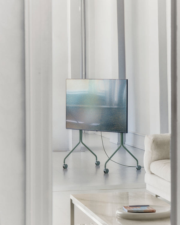 Moon Rollin' - Mossy Green Pedestal