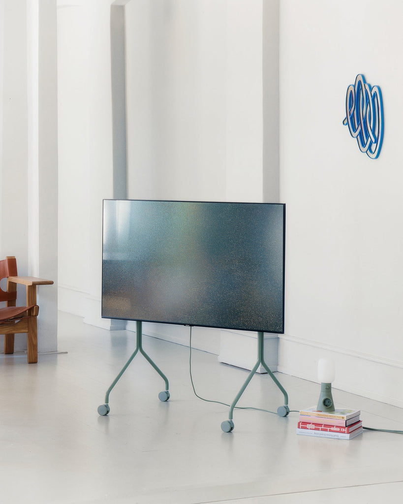 Moon Rollin' - Mossy Green Pedestal