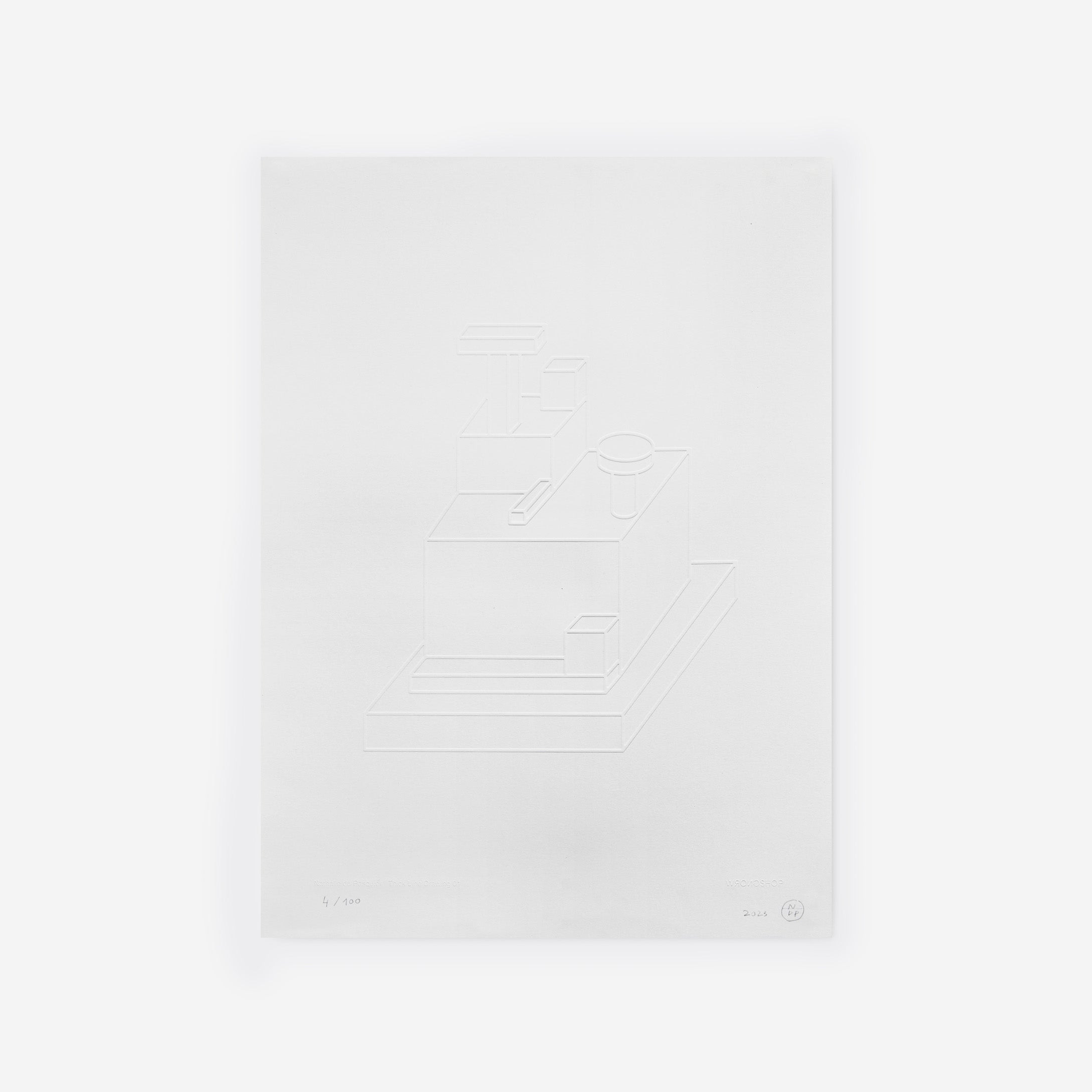 Thick Line Drawing 1 – Edition