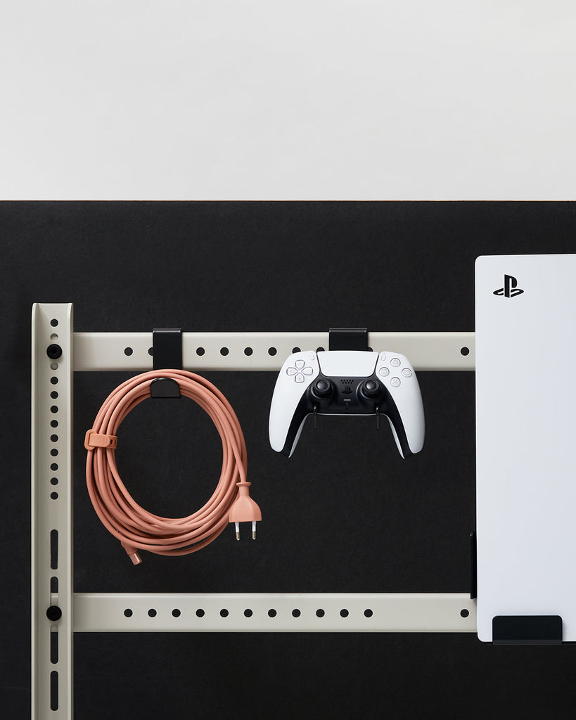 PS5 Mount - Charcoal Pedestal