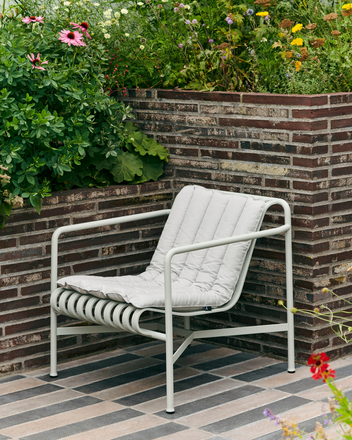 Palissade Soft Quilted Cushion HAY