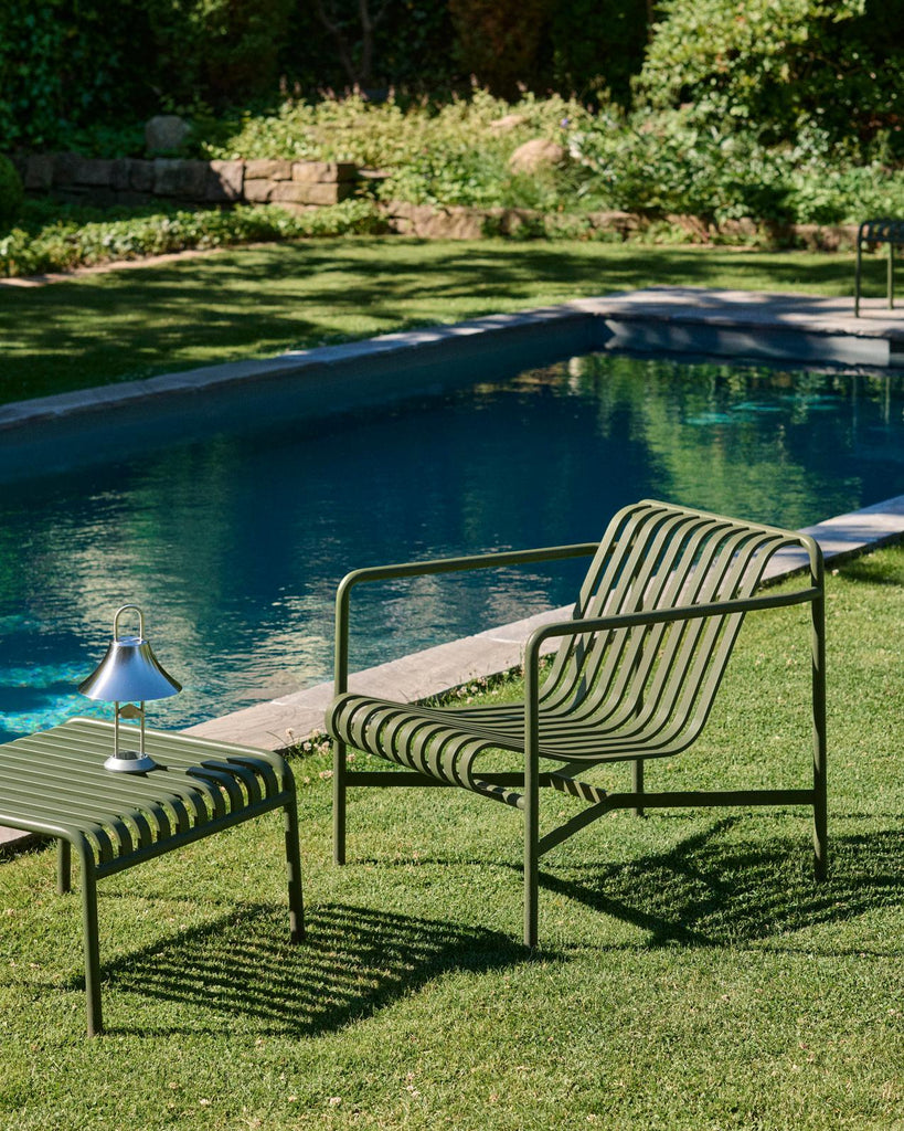 Palissade Lounge Chair Low HAY