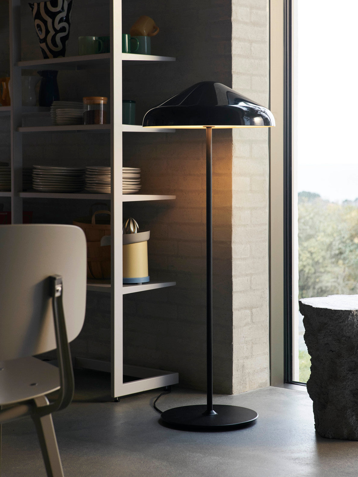 Pao Steel Floor Lamp HAY