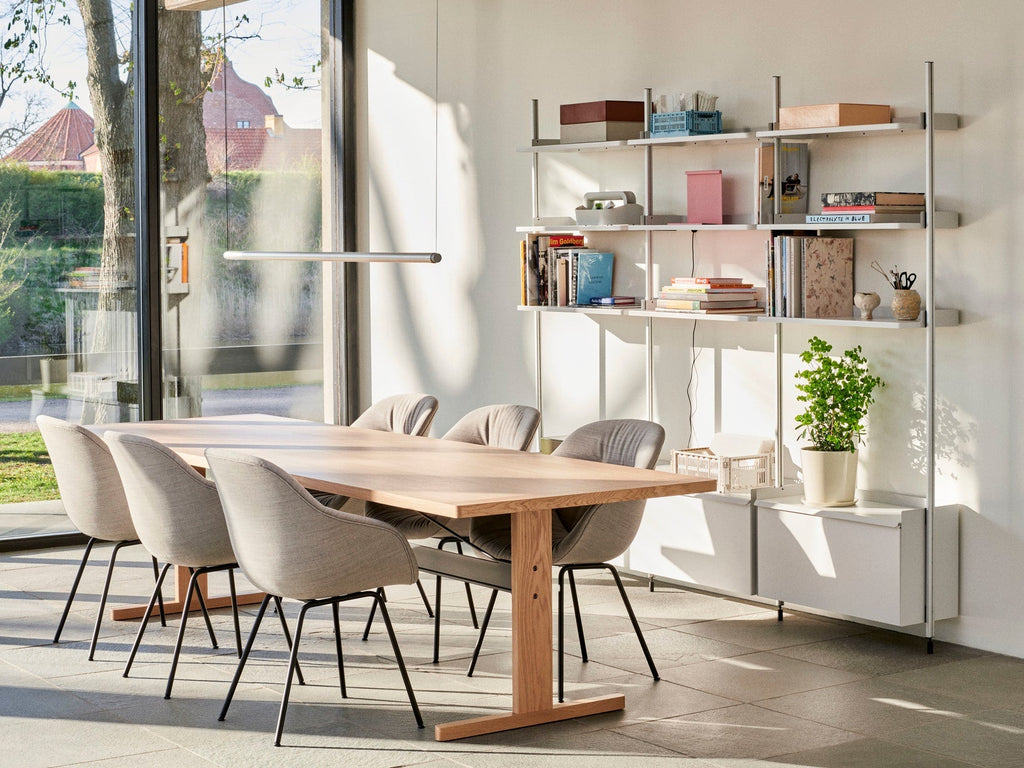 Factor Linear Suspension Lamp Diffused HAY