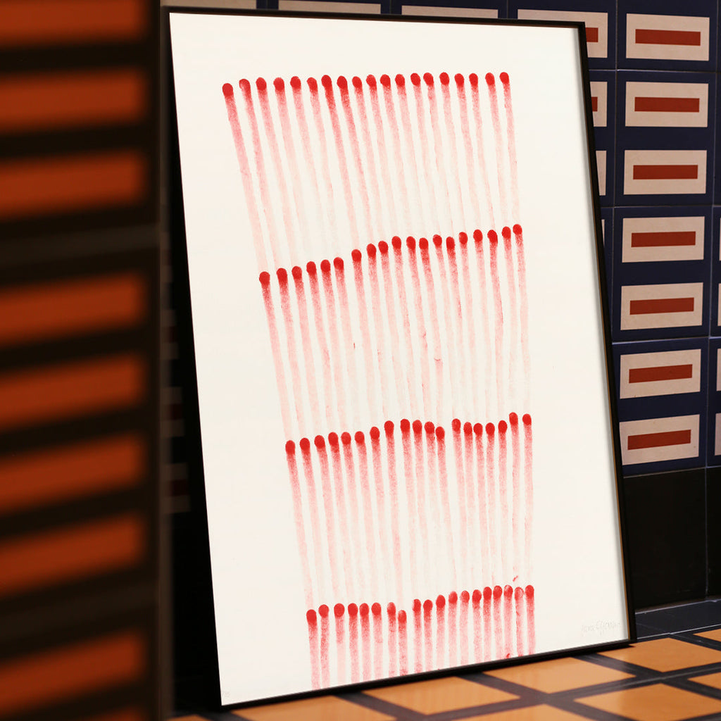 Pisa Red – Edition Pierre Charpin