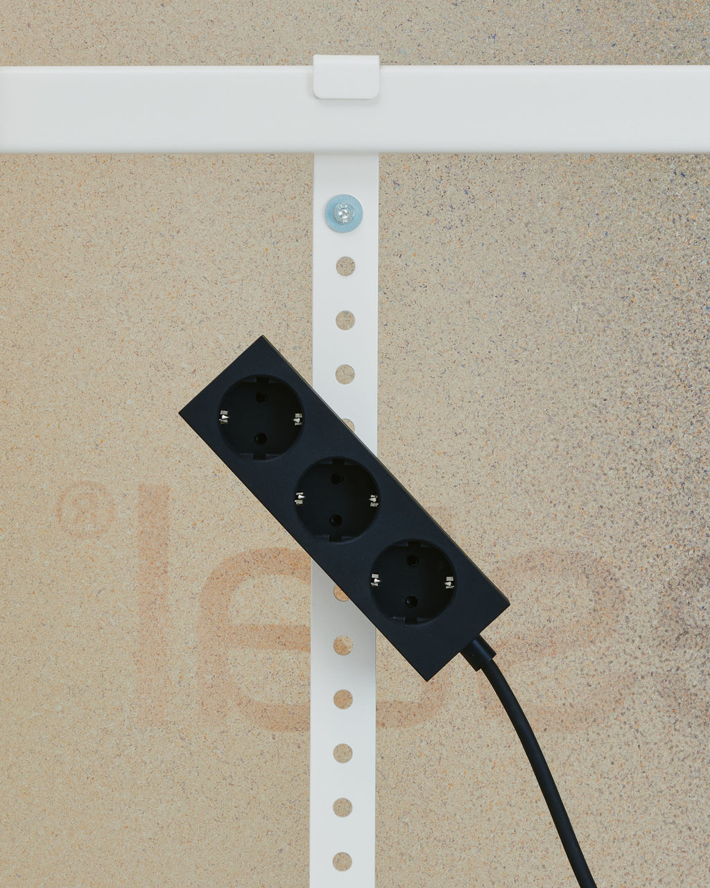 Power Bar 2 meters - Charcoal Pedestal