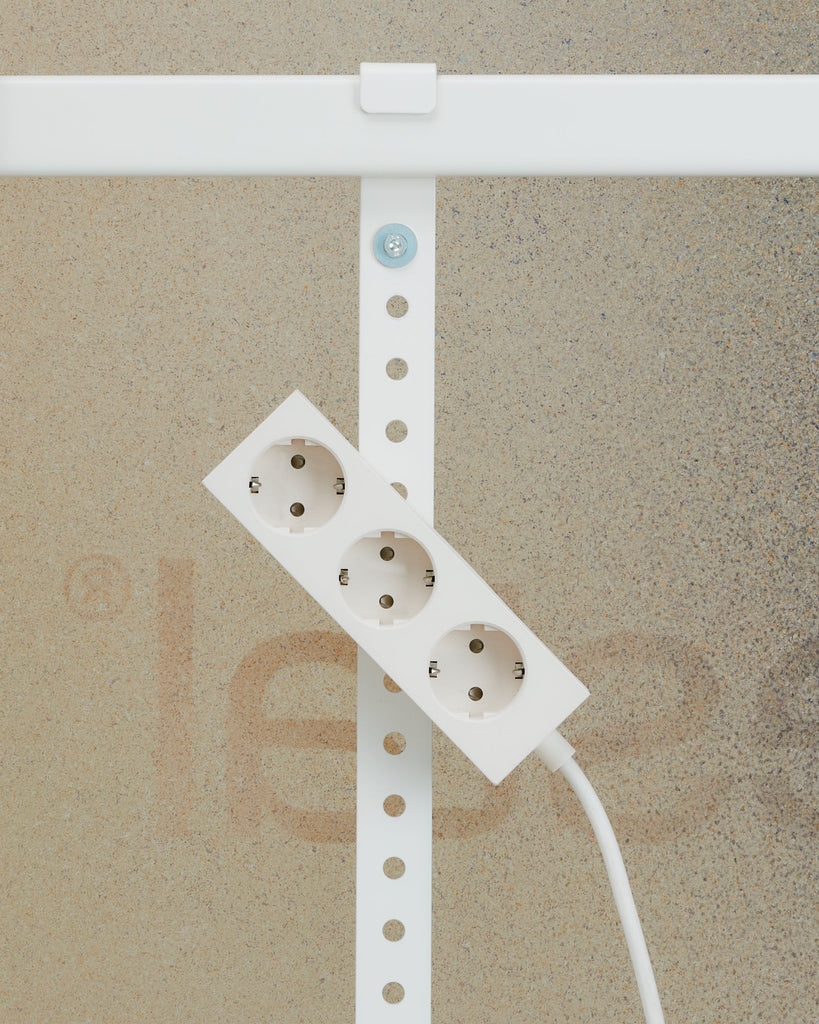 Power Bar 2 meters - Pearl Pedestal