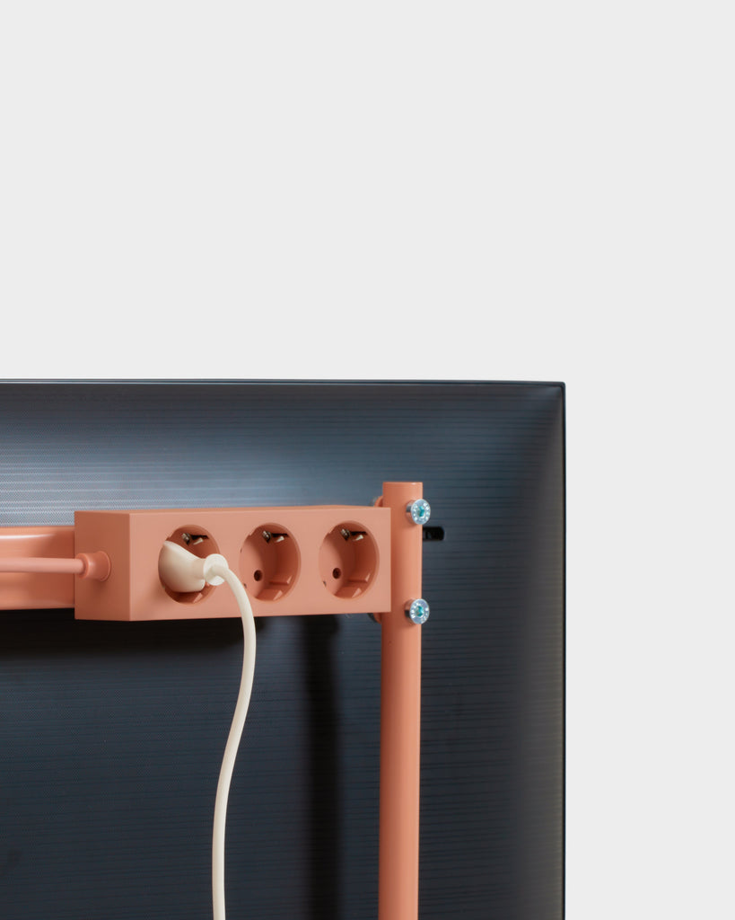 Power Bar 5 meters - Dusty Rose Pedestal