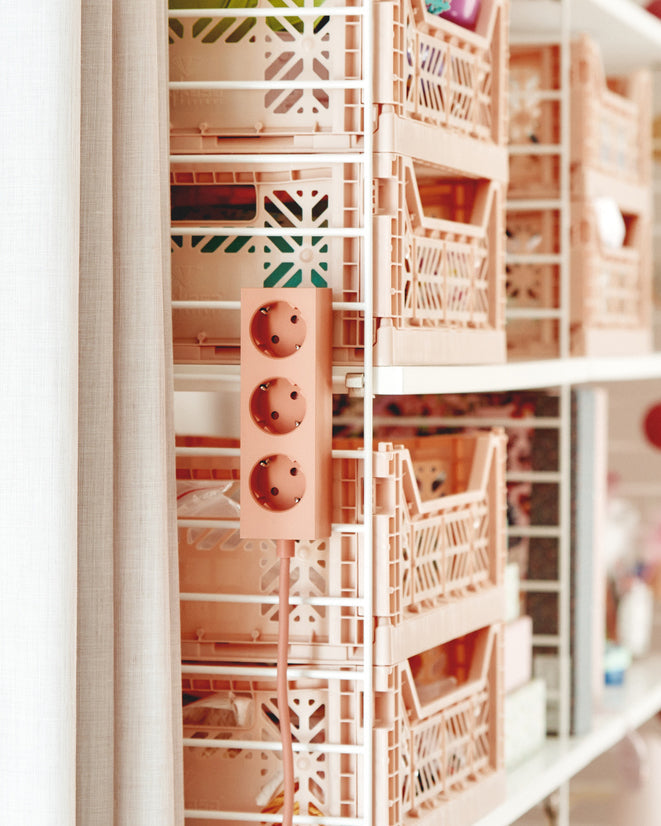 Power Bar 5 meters - Dusty Rose Pedestal