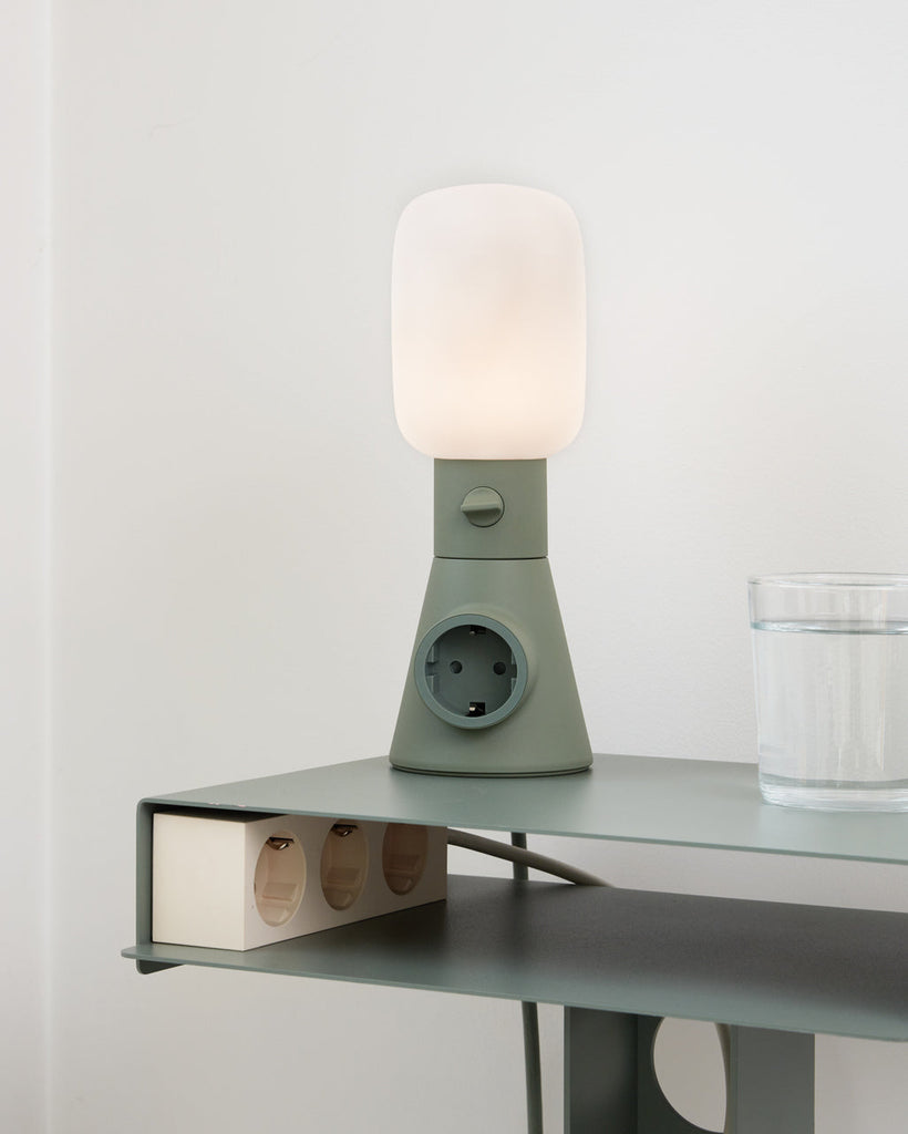 Power Base - Mossy Green Pedestal