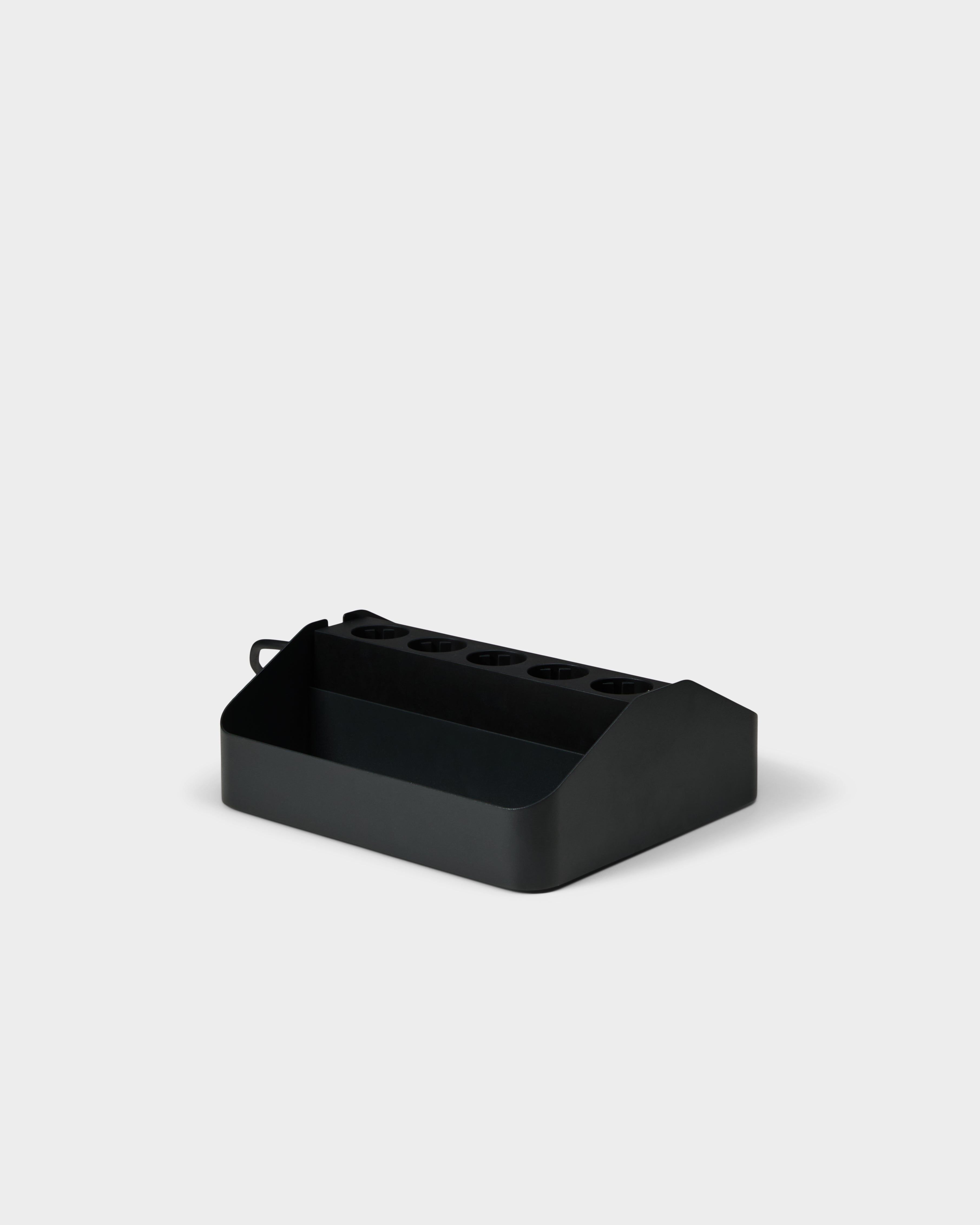 Power Tray Double - Charcoal Pedestal