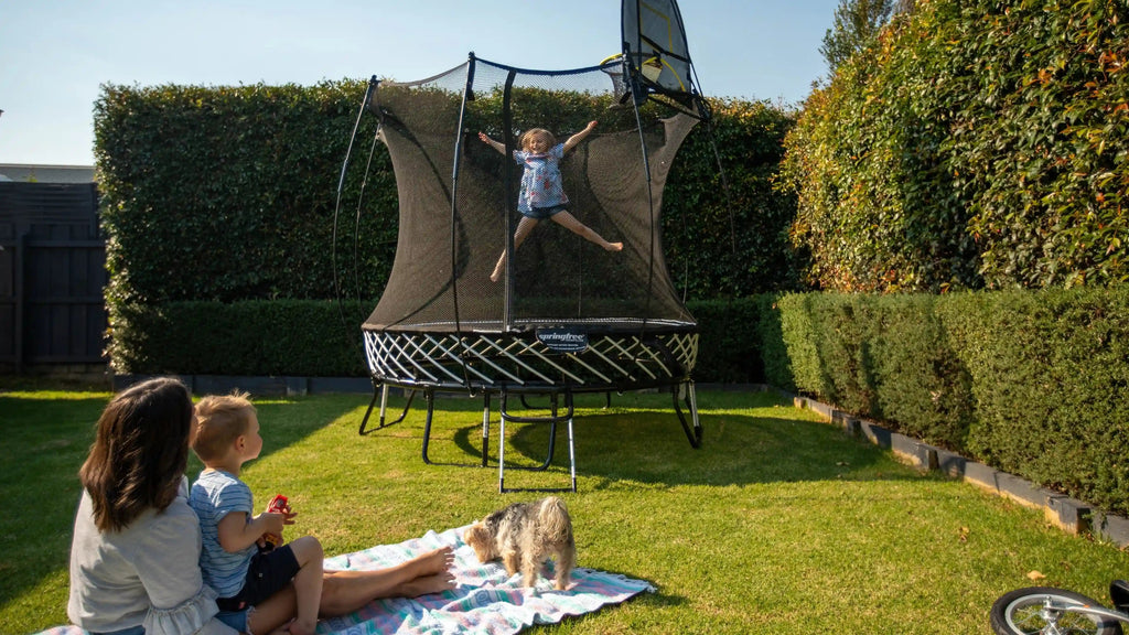 R54 Compact Round Springfree Trampoline