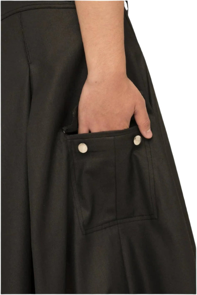 Denim Pleated Skirt JNORIG