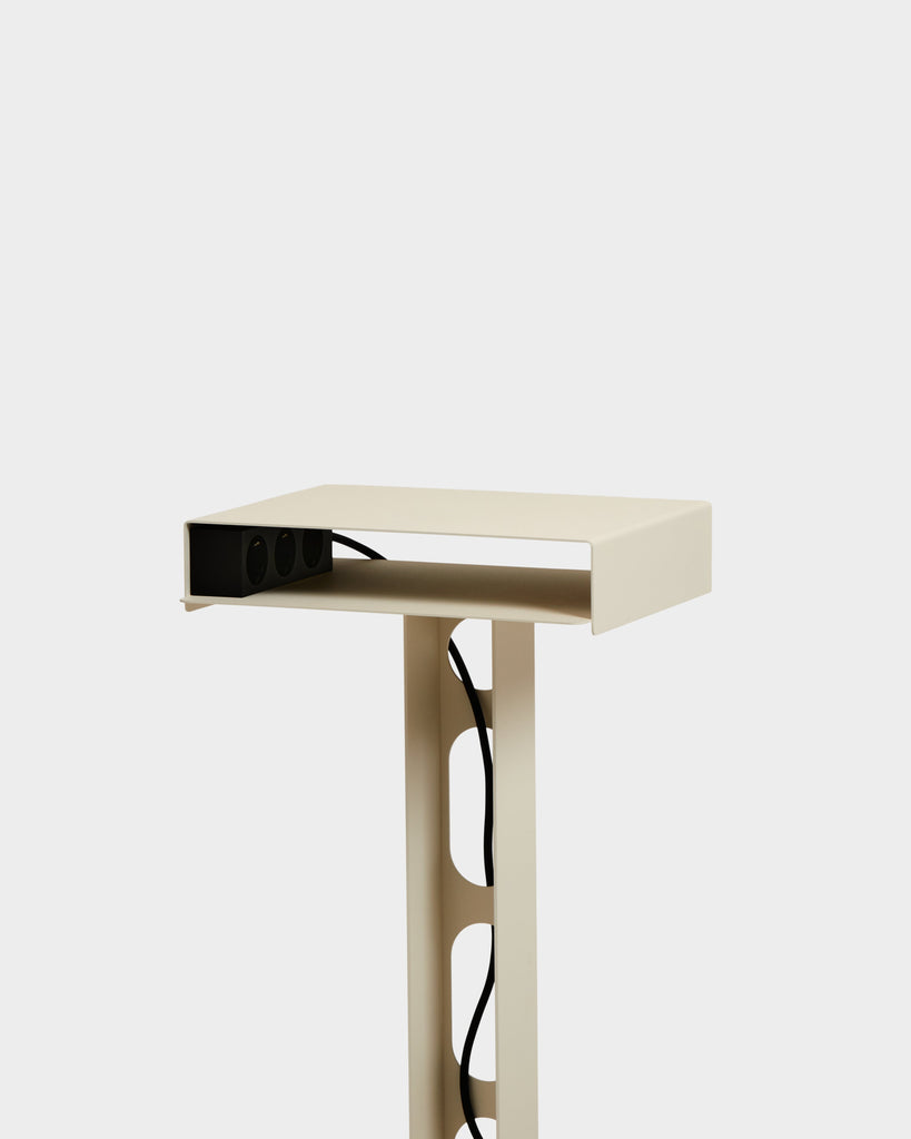 Sidekick Table - Pearl Pedestal