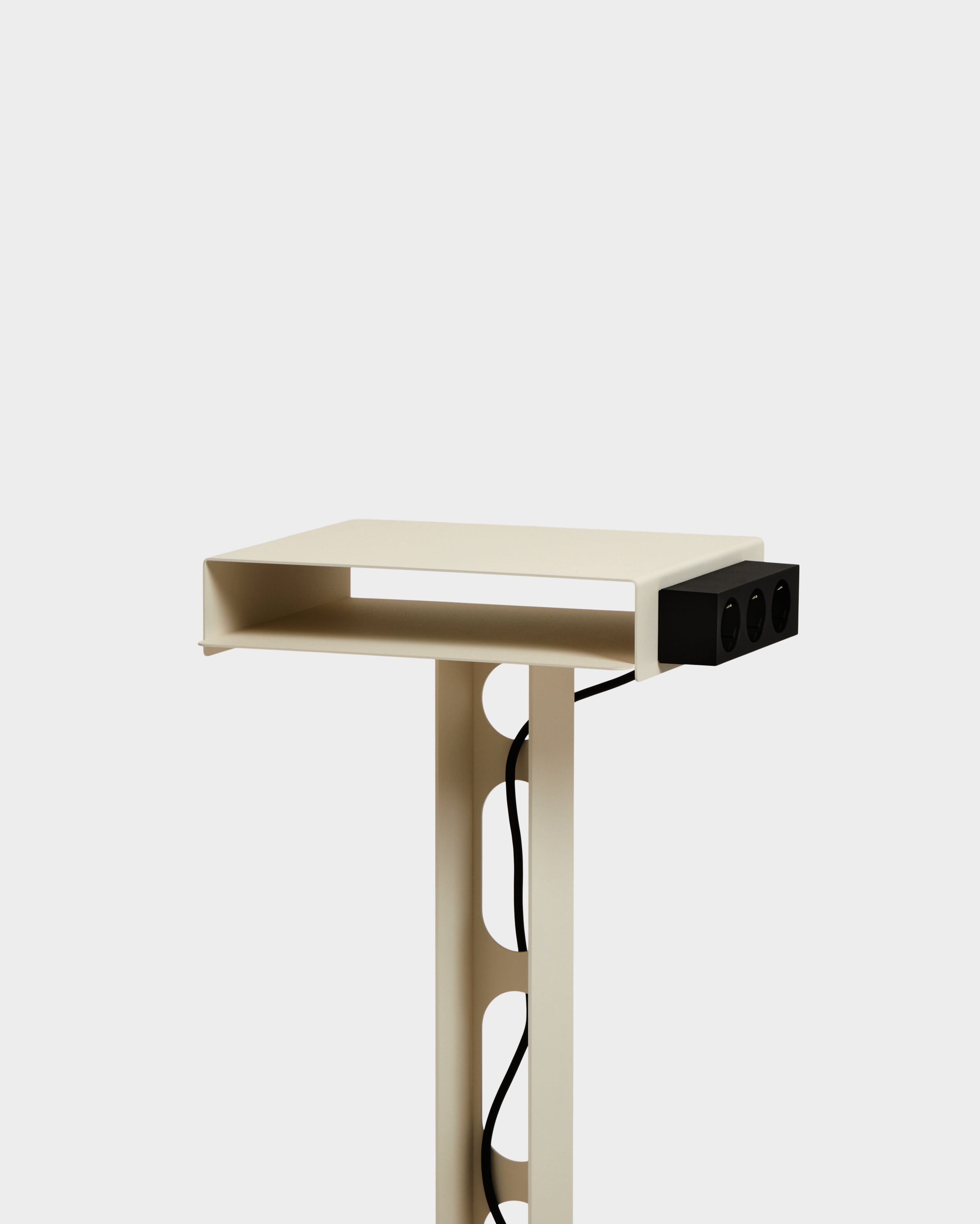 Sidekick Table - Pearl Pedestal