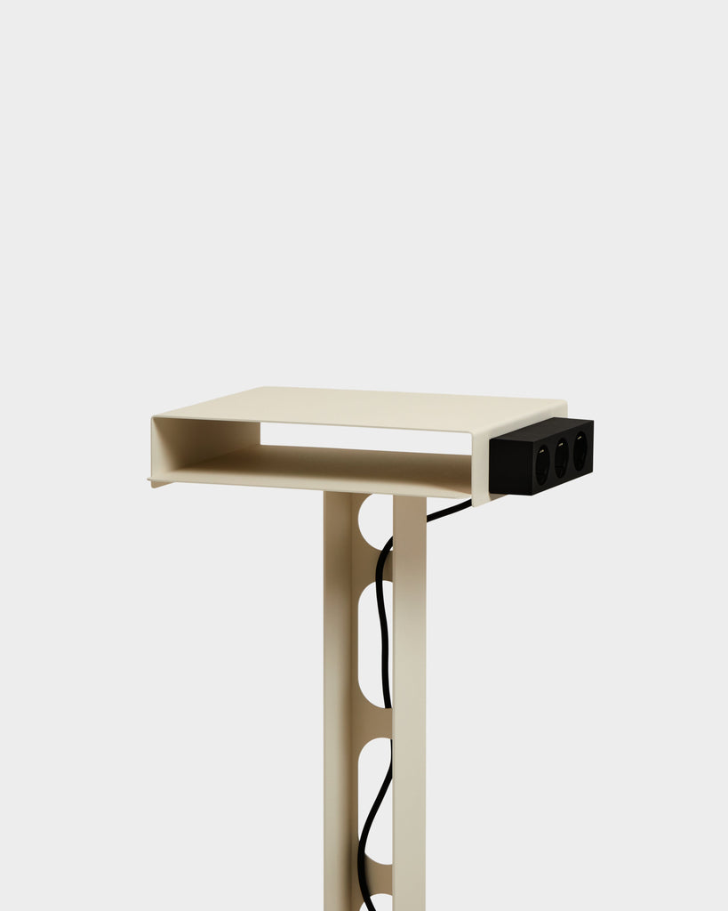 Sidekick Table - Pearl Pedestal