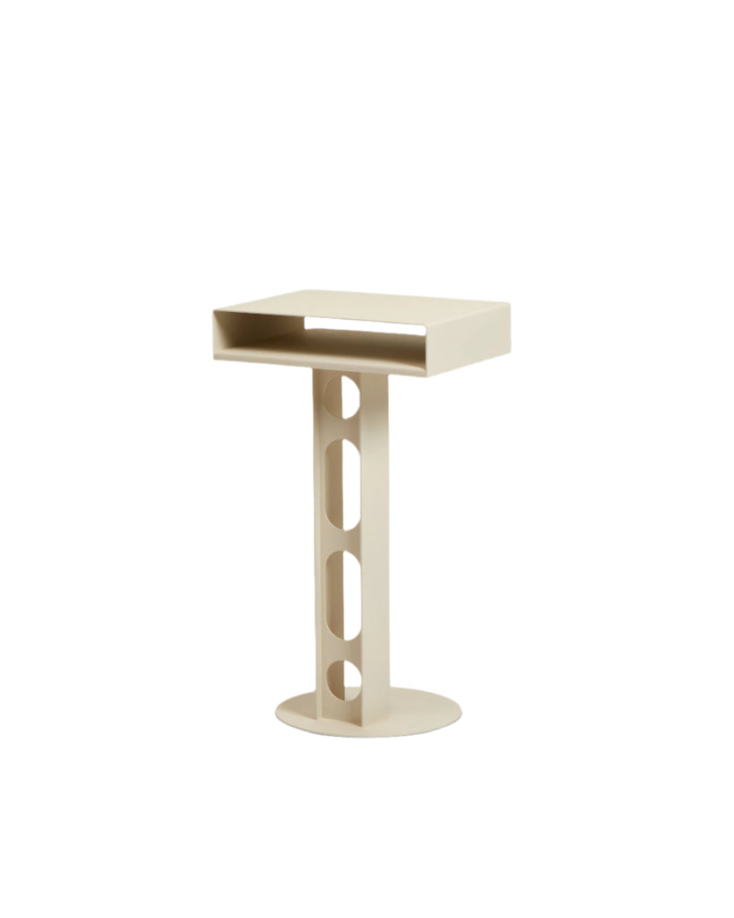 Sidekick Table - Pearl Pedestal
